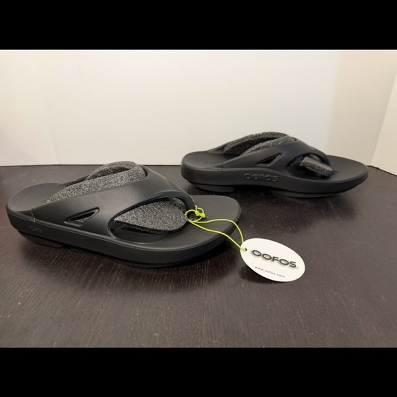 OOFOS OOriginal Thong Sandals Black Unisex EU42 US Mens 9/Womans 11 main image 7